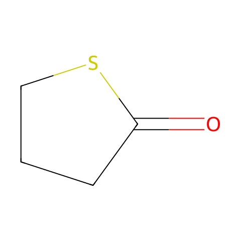 γ-硫代丁内酯结构图