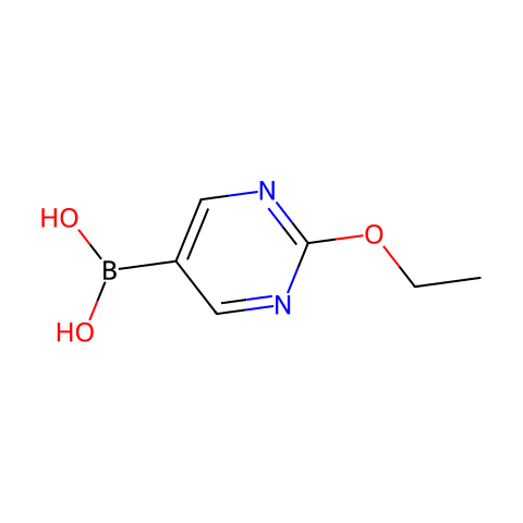 2-乙氧基嘧啶-5-硼酸结构图