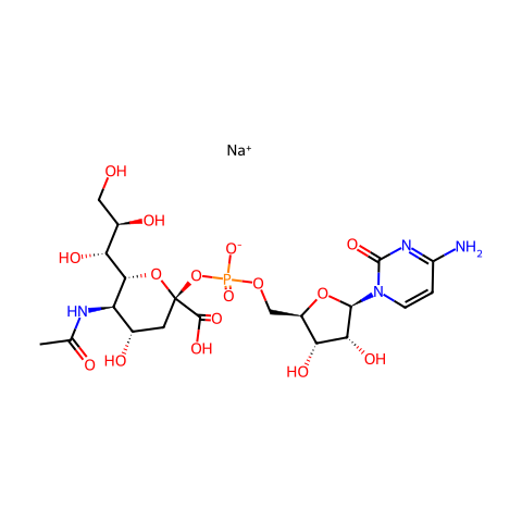CMP-Sialic acid sodium salt结构图