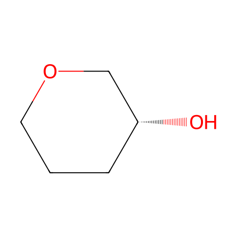 四氢吡喃-3(R)-环醇结构图