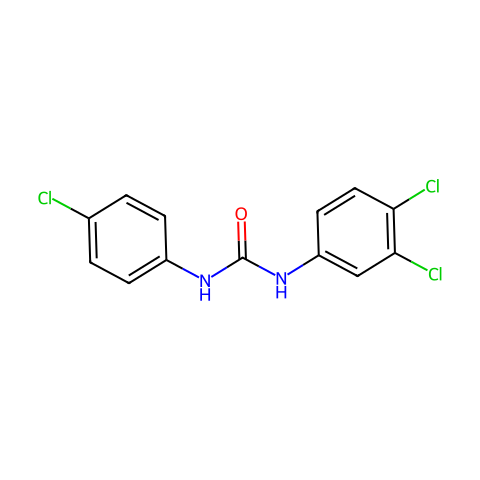 三氯卡班(TCC)结构图