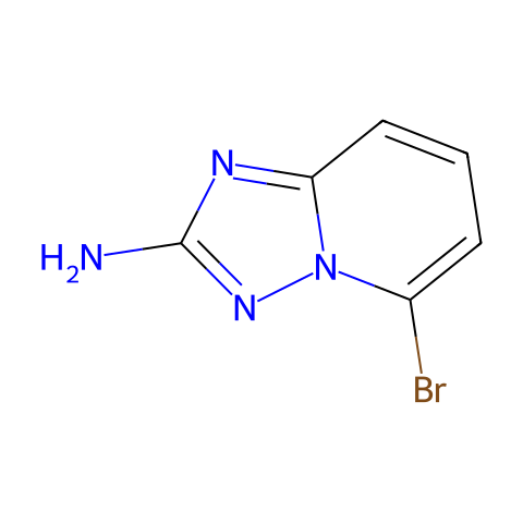 5-溴-[1,2,4]三噻唑[1,5-A]吡啶-2-胺结构图