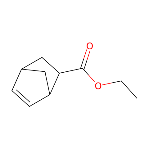 双环[2.2.1]庚-2-烯-5-羧酸乙酯结构图
