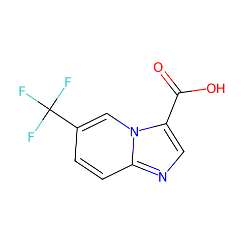 6-(Trifluoromethyl)imidazo[1,2-a]pyridine-3-carboxylic acid结构图