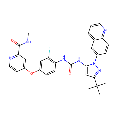 DCC-2036 (Rebastinib)结构图