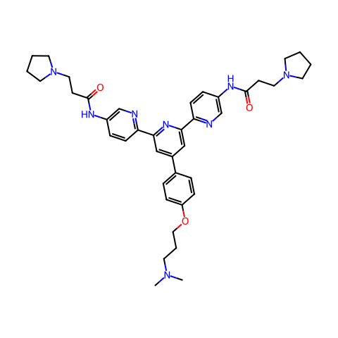 G-quadruplex ligand 1结构图