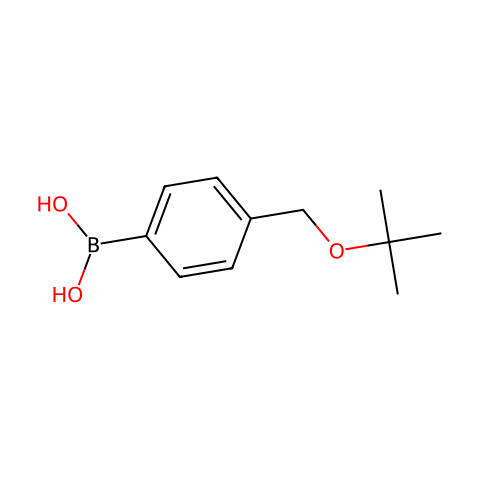 4-(tert-Butoxymethyl)phenylboronic acid结构图