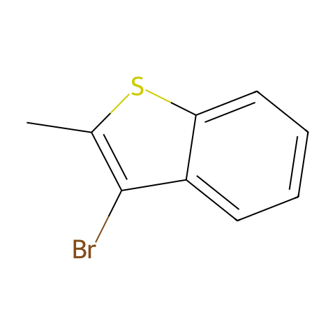 3-溴-2-甲基-苯并[b]噻吩结构图