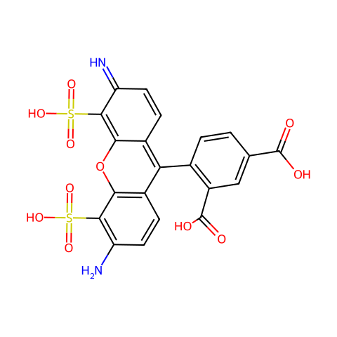 AF488 carboxylic acid结构图