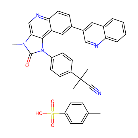 BEZ235 (Tosylate)结构图