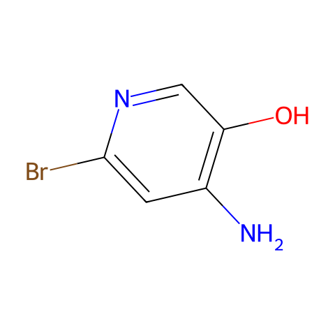 4-amino-6-bromo-pyridin-3-ol结构图