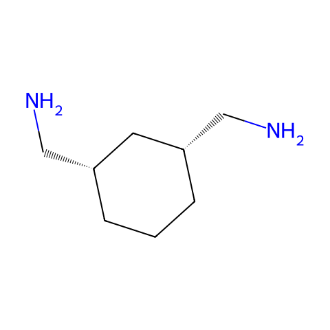 顺-1,3-双(氨甲基)环己烷结构图