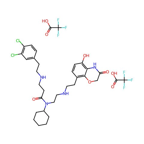 AZ505 (ditrifluoroacetate)结构图