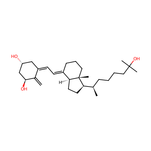 24-homo-1,25-dihydroxyvitamin D3结构图