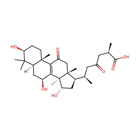 灵芝酸C2结构图