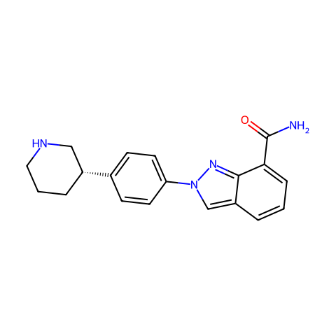 MK-4827 (Niraparib)结构图