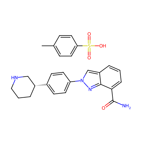 MK-4827 (tosylate)结构图