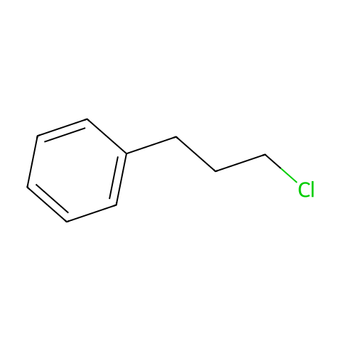 1-氯-3-苯基丙烷结构图