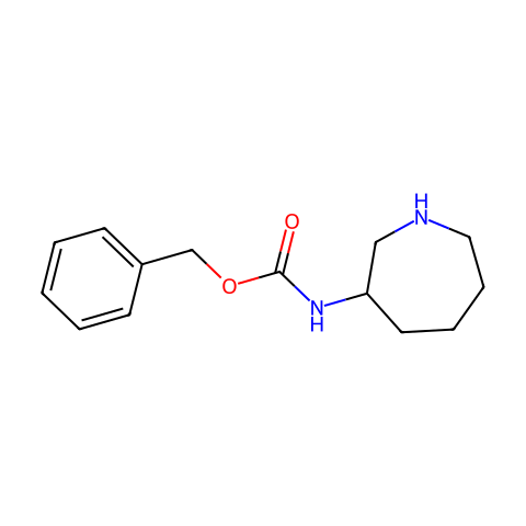 benzyl azepan-3-ylcarbamate结构图