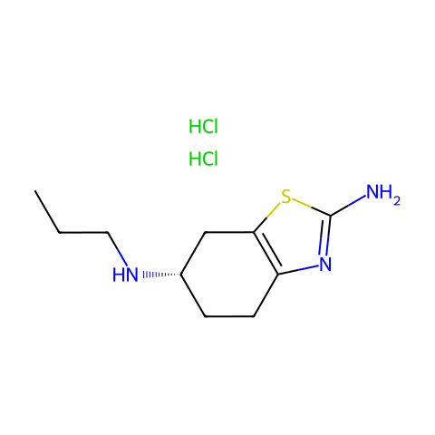 Pramipexole dihydrochloride结构图