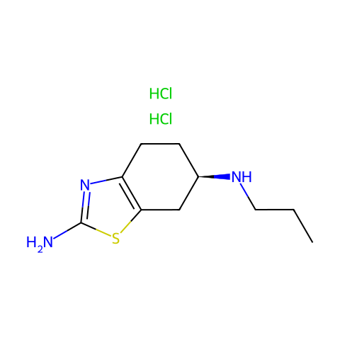PRAMIPEXOLE HYDROCHLORIDE结构图