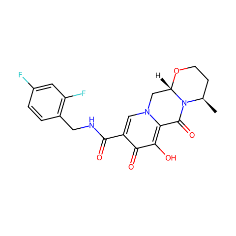 Dolutegravir (GSK1349572)结构图