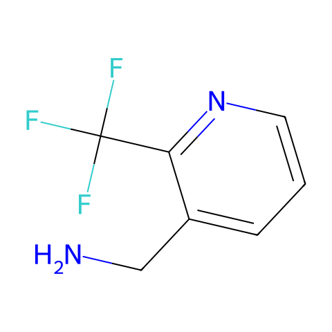 2-(三氟甲基)吡啶-3-甲胺结构图