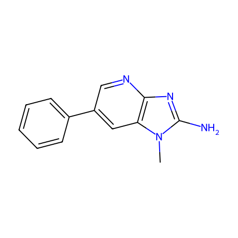 PhIP,致癌杂环胺结构图