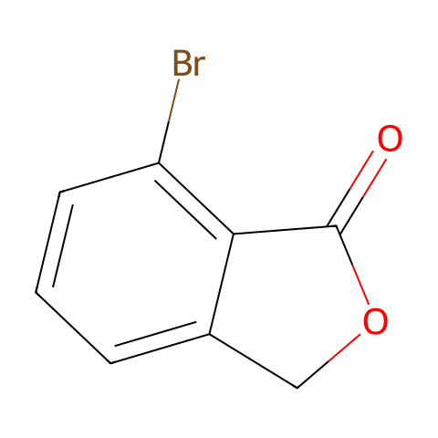 7-Bromoisobenzofuran-1(3H)-one结构图