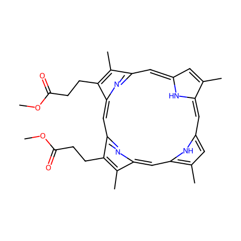 Pyroporphyrin Dimethyl Ester结构图