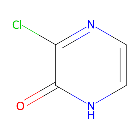 3-氯-2(1H)-吡嗪酮结构图