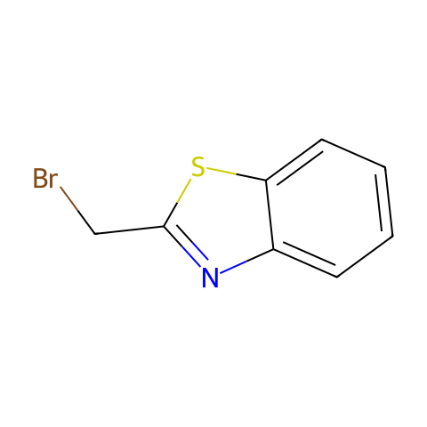 2-溴甲基-1,3-苯并噻唑结构图