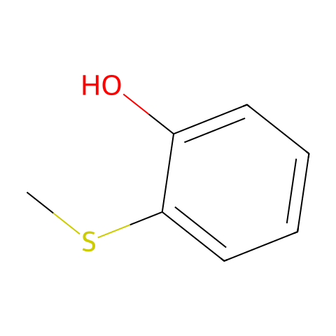 2-羟基茴香硫醚结构图