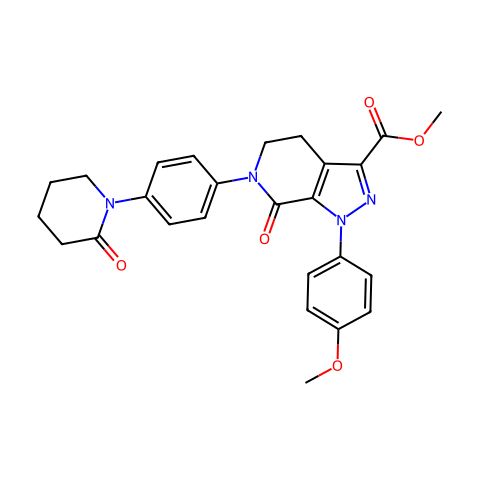 Apixaban Impurity BMS-719288结构图