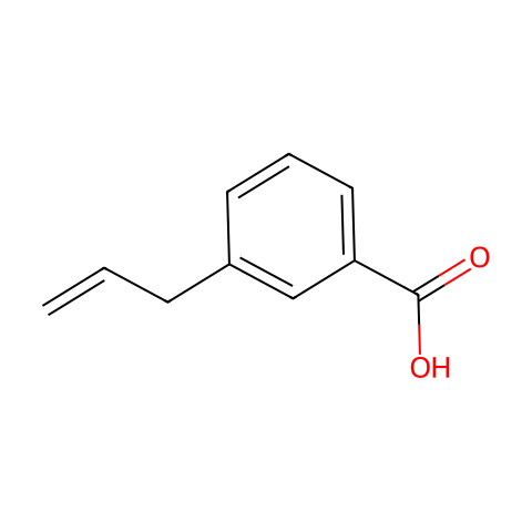 3-ALLYL-BENZOIC ACID结构图