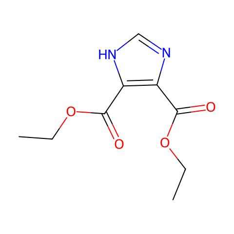 1H-咪唑-4,5-二甲酸二乙酯结构图