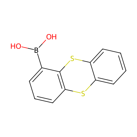 1-噻蒽硼酸结构图