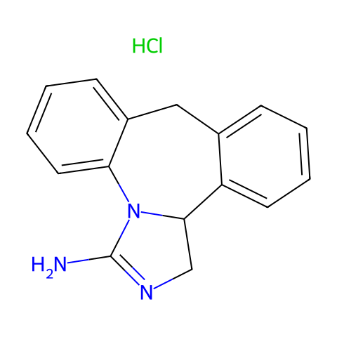 依匹斯汀盐酸盐结构图