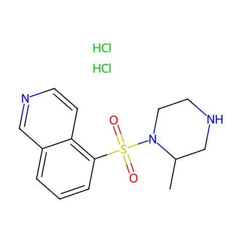 Protein kinase inhibitor H-7 dihydrochloride结构图