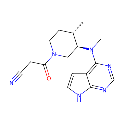 (3R,4S)-Tofacitinib结构图