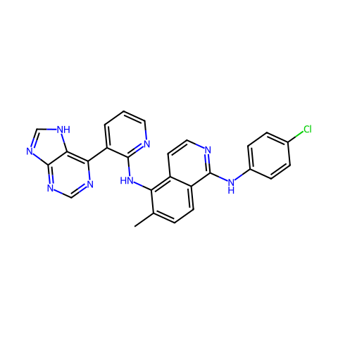 B-Raf inhibitor 1结构图