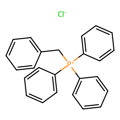 苄基三苯基氯化磷（BPP）结构图