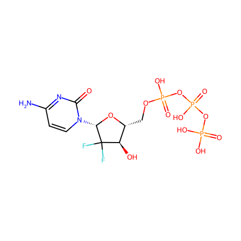 Gemcitabine-5’-triphosphate结构图