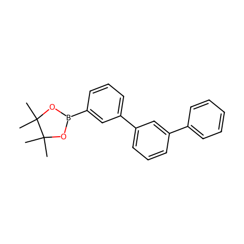 3-硼酸频哪醇酯-3′-苯基-联苯结构图