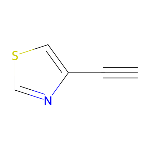 4-乙炔基噻唑结构图