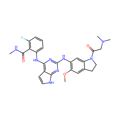 GSK1838705A结构图