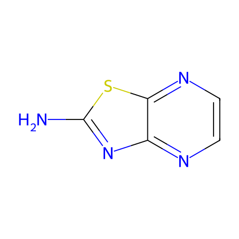 THIAZOLO[4,5-B]PYRAZIN-2-AMINE结构图