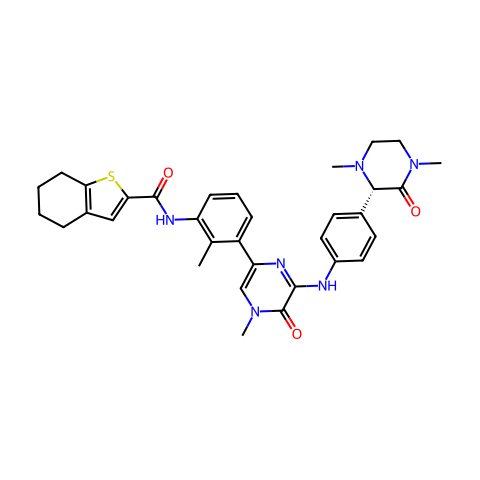 GDC-0834 (S-enantiomer)结构图