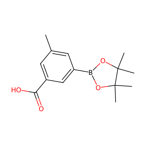 3-CARBOXY-5-METHYLPHENYLBORONIC ACID, PINACOL ESTER结构图