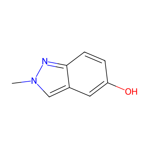 2-Methyl-2H-indazol-5-ol结构图